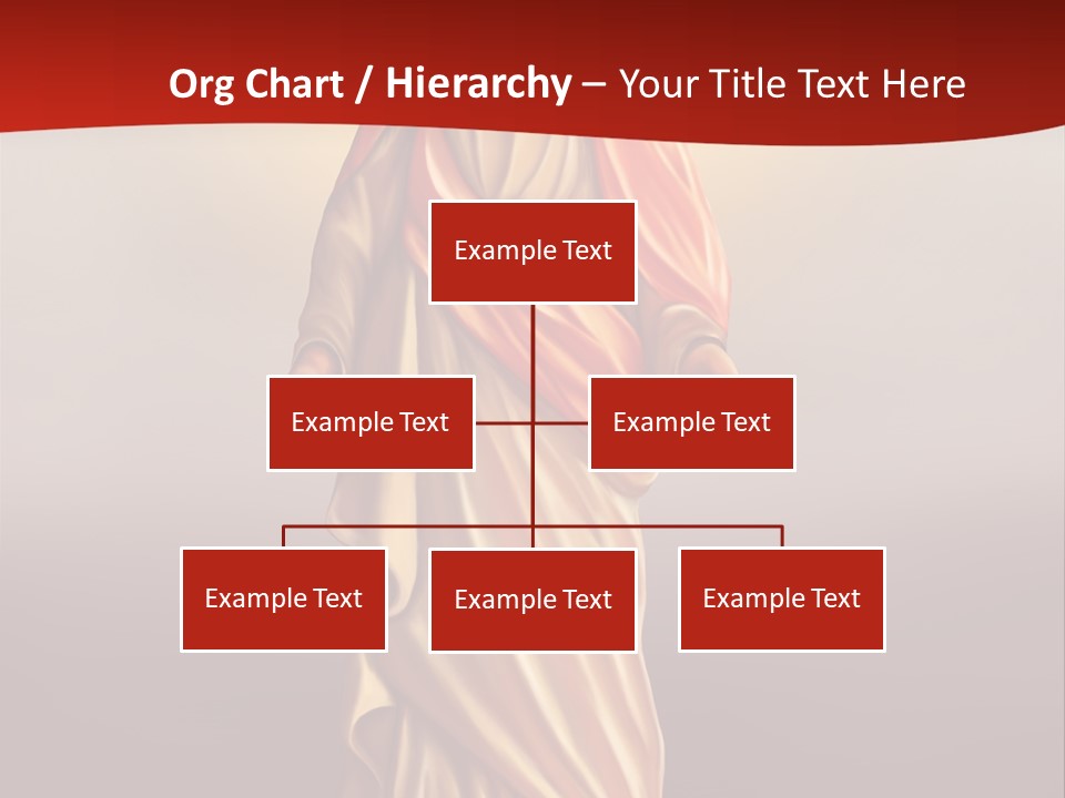 Jesus Powerpoint Presentation With A Red Background PowerPoint Template