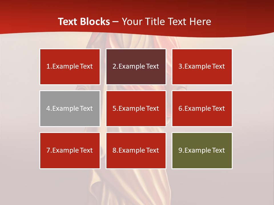 Jesus Powerpoint Presentation With A Red Background PowerPoint Template