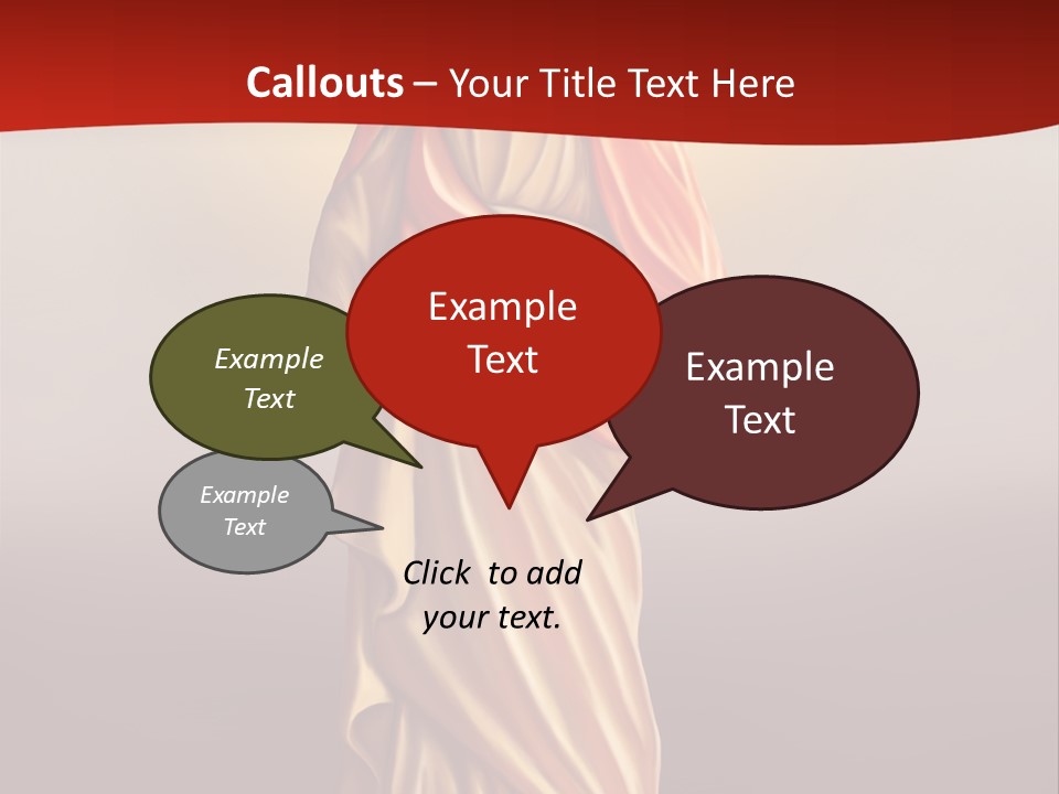 Jesus Powerpoint Presentation With A Red Background PowerPoint Template