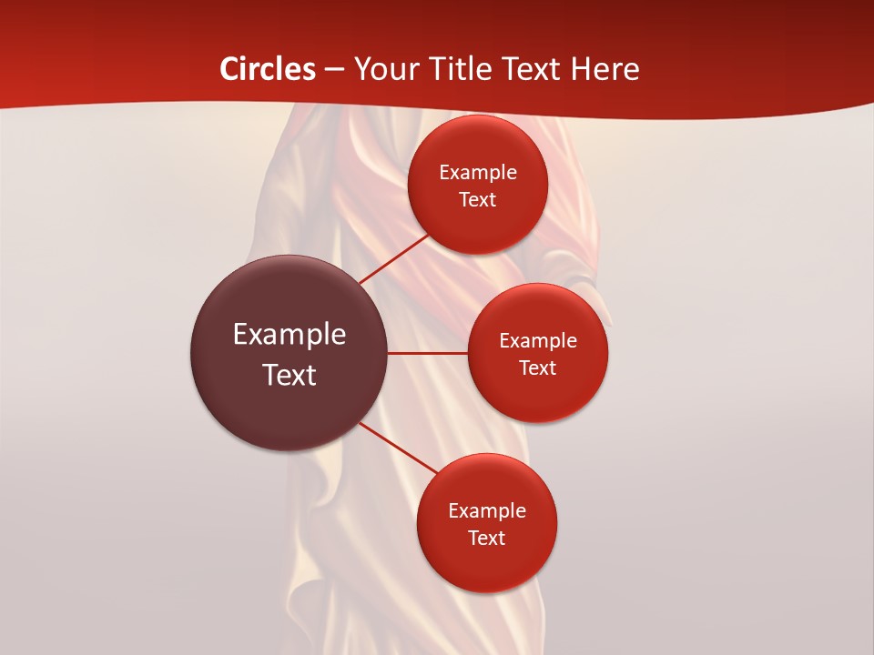 Jesus Powerpoint Presentation With A Red Background PowerPoint Template