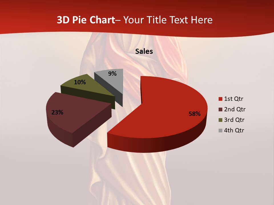 Jesus Powerpoint Presentation With A Red Background PowerPoint Template