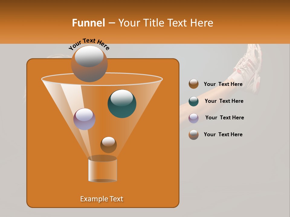 A Woman Is Doing A Crunch On A Mat PowerPoint Template
