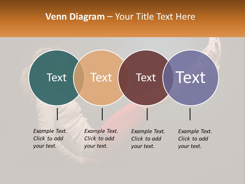 A Woman Is Doing A Crunch On A Mat PowerPoint Template