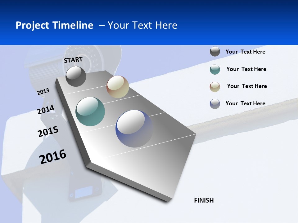 A Security Camera On The Side Of A Building PowerPoint Template