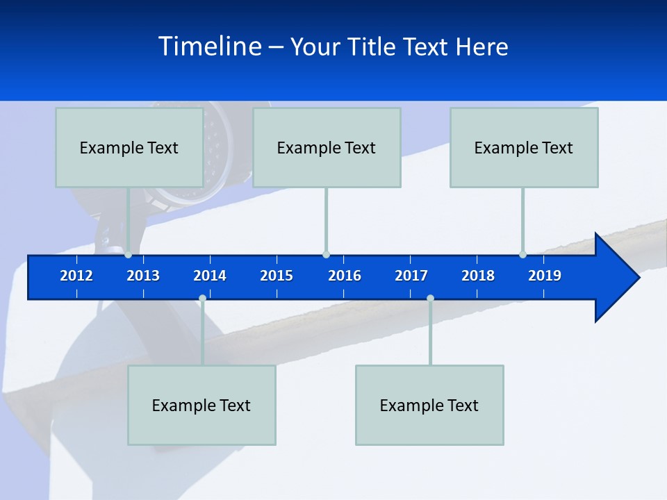 A Security Camera On The Side Of A Building PowerPoint Template