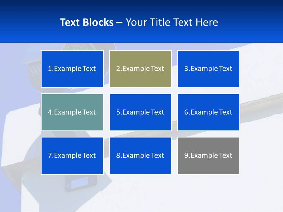 A Security Camera On The Side Of A Building PowerPoint Template