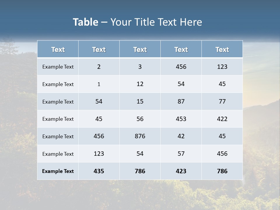 A Scenic View Of A Mountain Range With The Sun Setting In The Distance PowerPoint Template