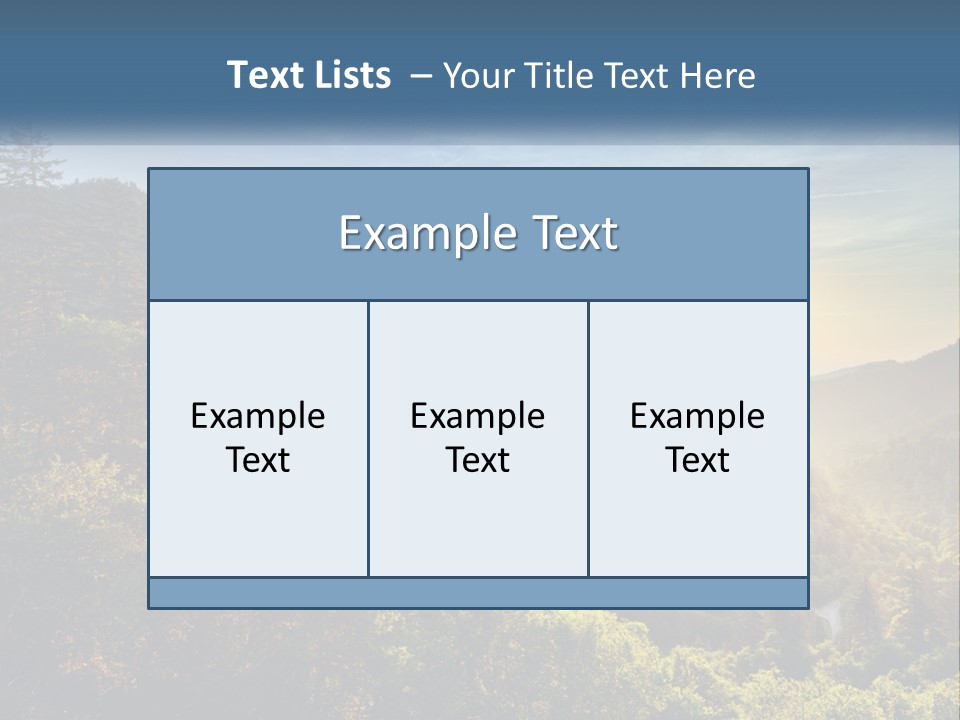 A Scenic View Of A Mountain Range With The Sun Setting In The Distance PowerPoint Template