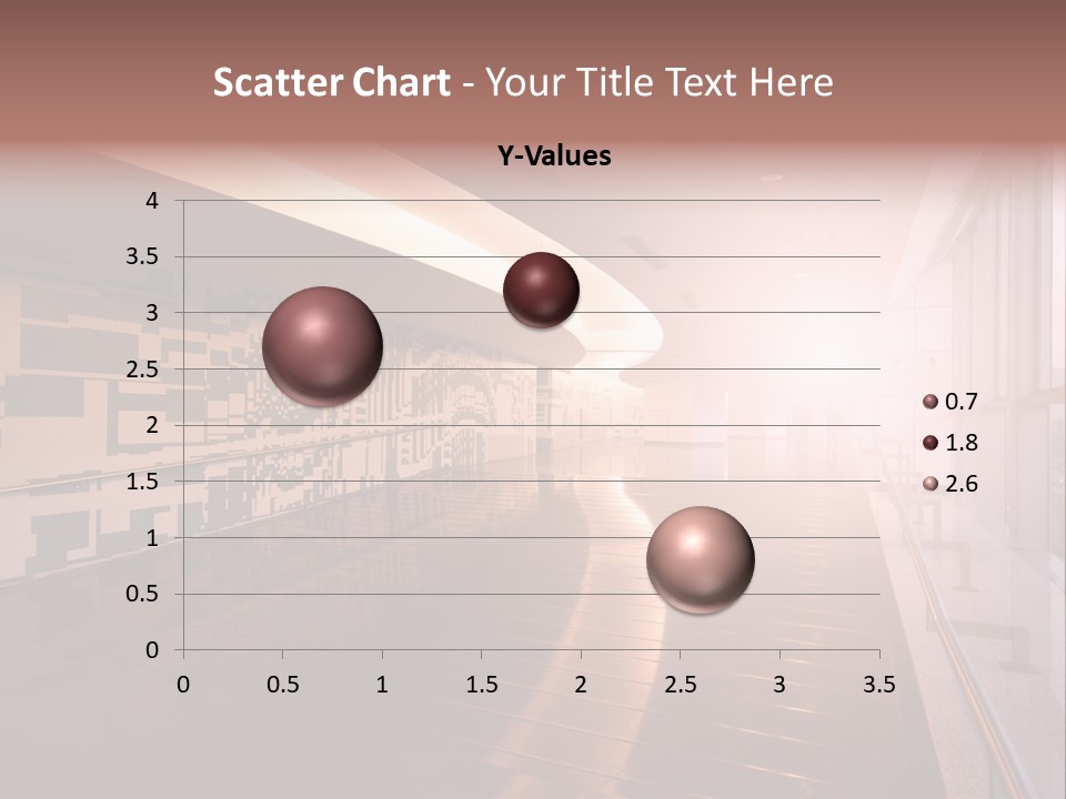 A Large Room With A Long Wall And A Lot Of Windows PowerPoint Template
