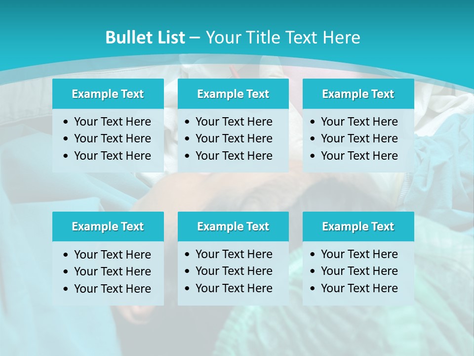 A Baby Laying In A Hospital Bed With An Adult PowerPoint Template