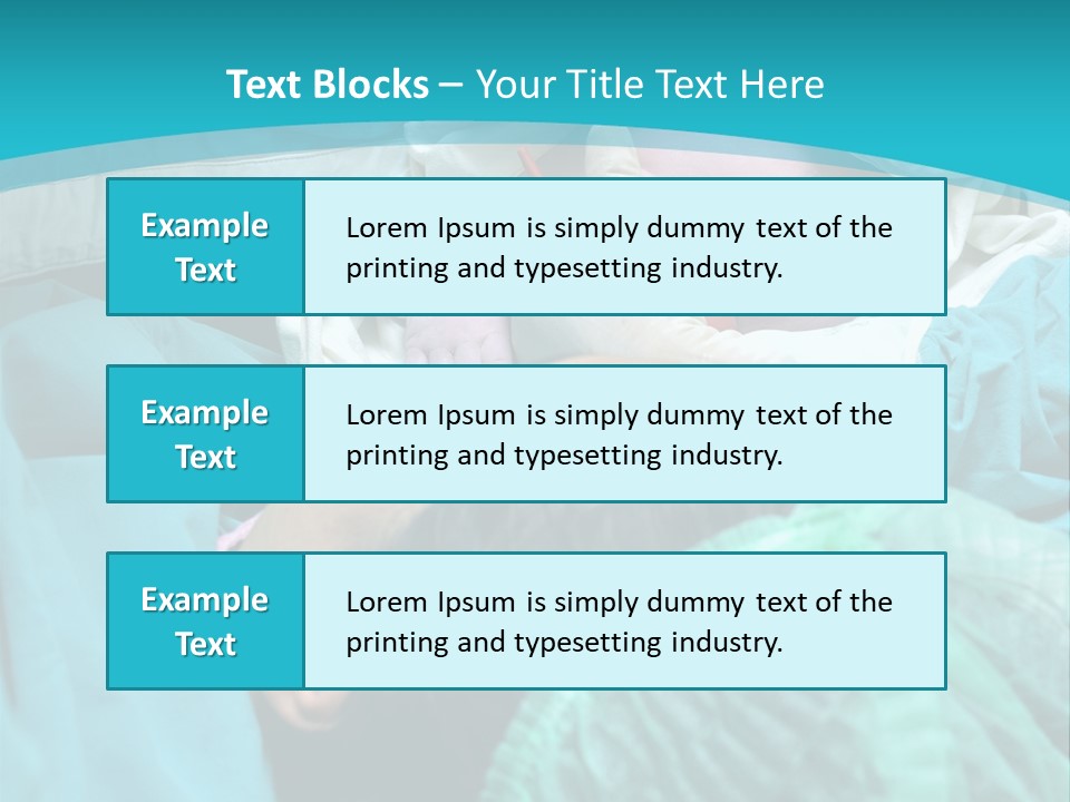 A Baby Laying In A Hospital Bed With An Adult PowerPoint Template
