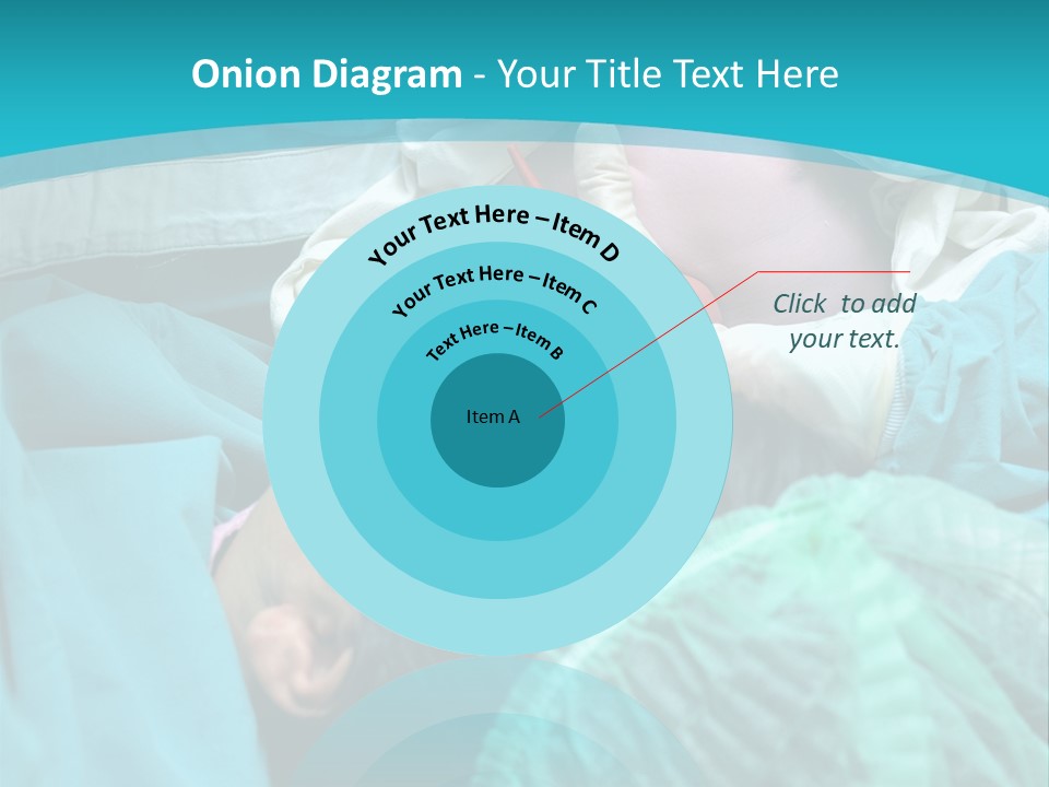 A Baby Laying In A Hospital Bed With An Adult PowerPoint Template