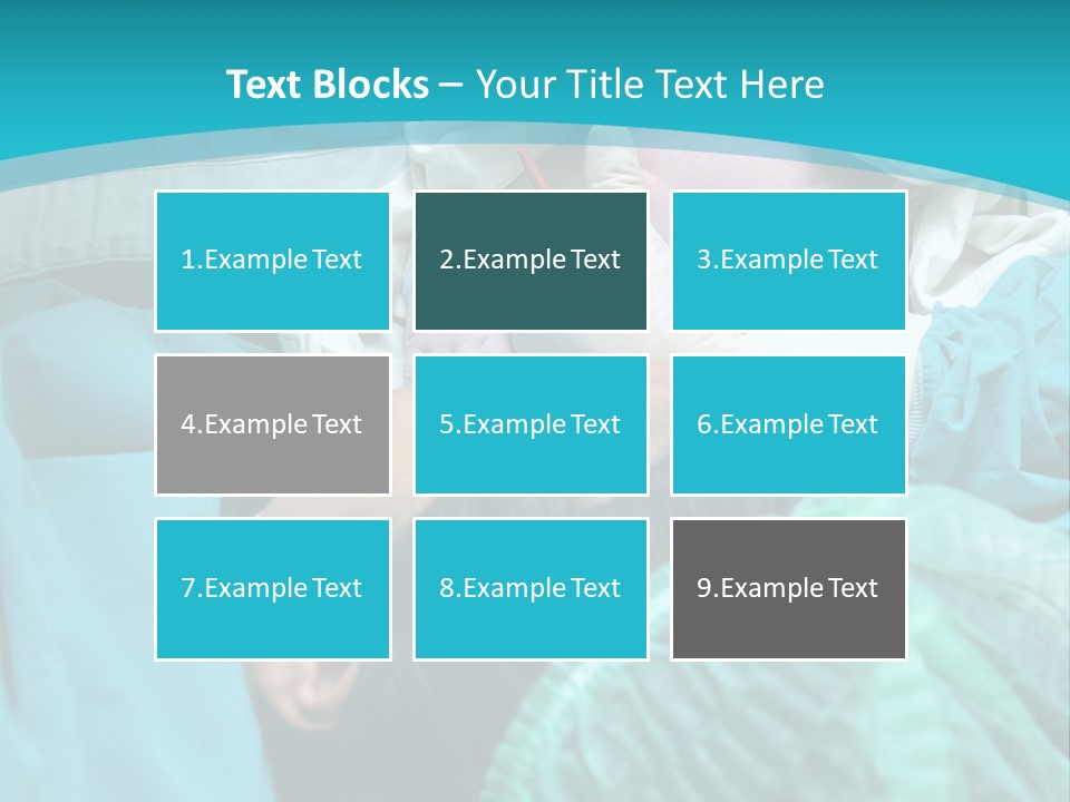 A Baby Laying In A Hospital Bed With An Adult PowerPoint Template