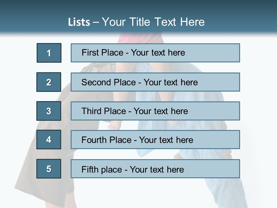 A Man Holding A Little Girl On His Back PowerPoint Template