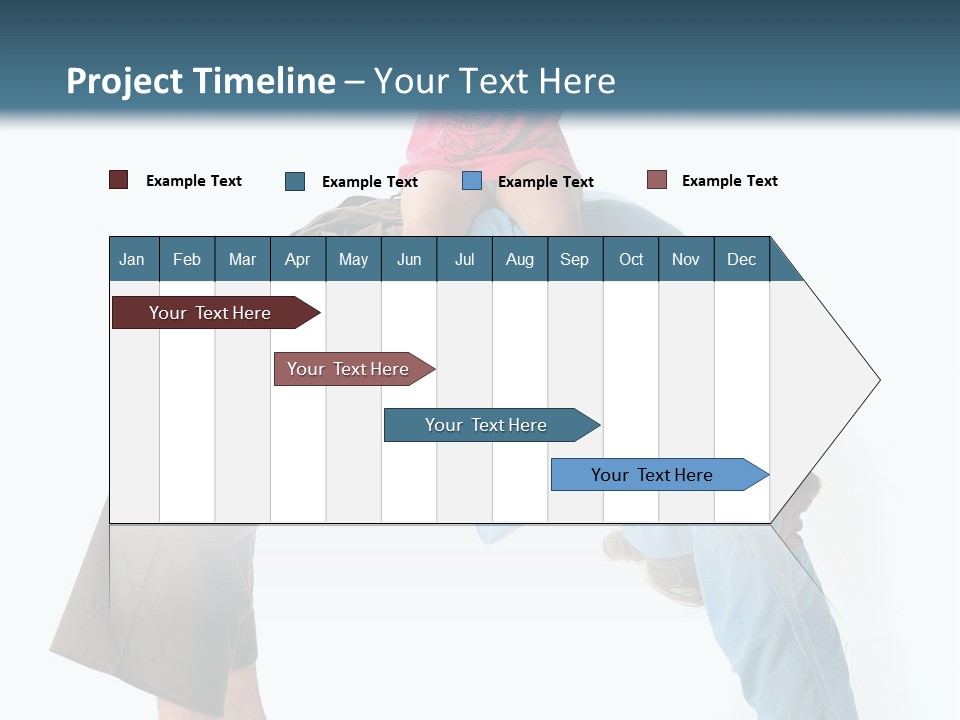 A Man Holding A Little Girl On His Back PowerPoint Template