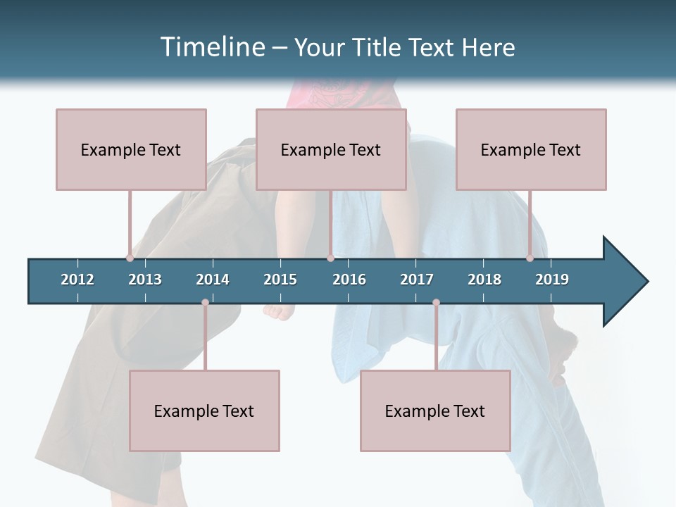 A Man Holding A Little Girl On His Back PowerPoint Template