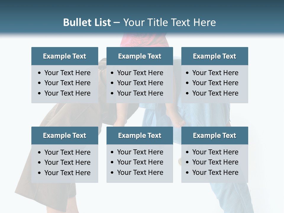 A Man Holding A Little Girl On His Back PowerPoint Template