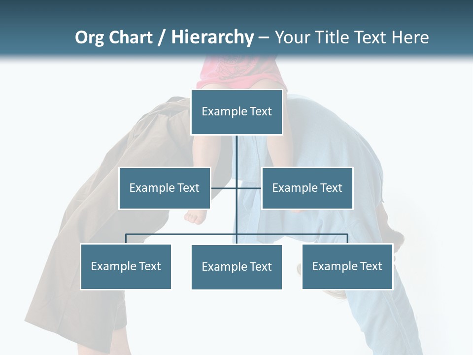 A Man Holding A Little Girl On His Back PowerPoint Template