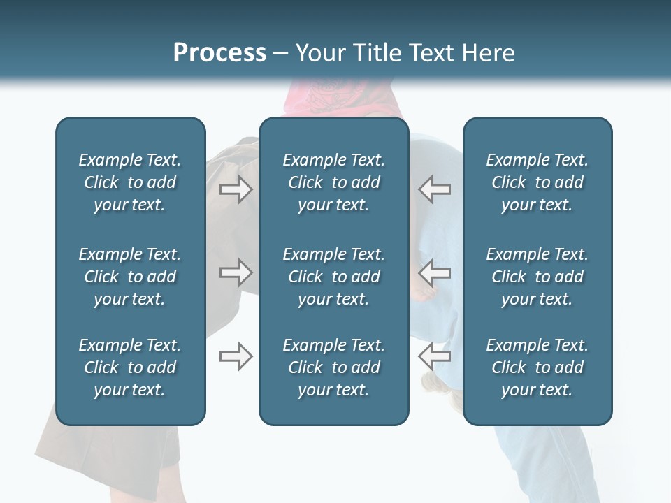 A Man Holding A Little Girl On His Back PowerPoint Template