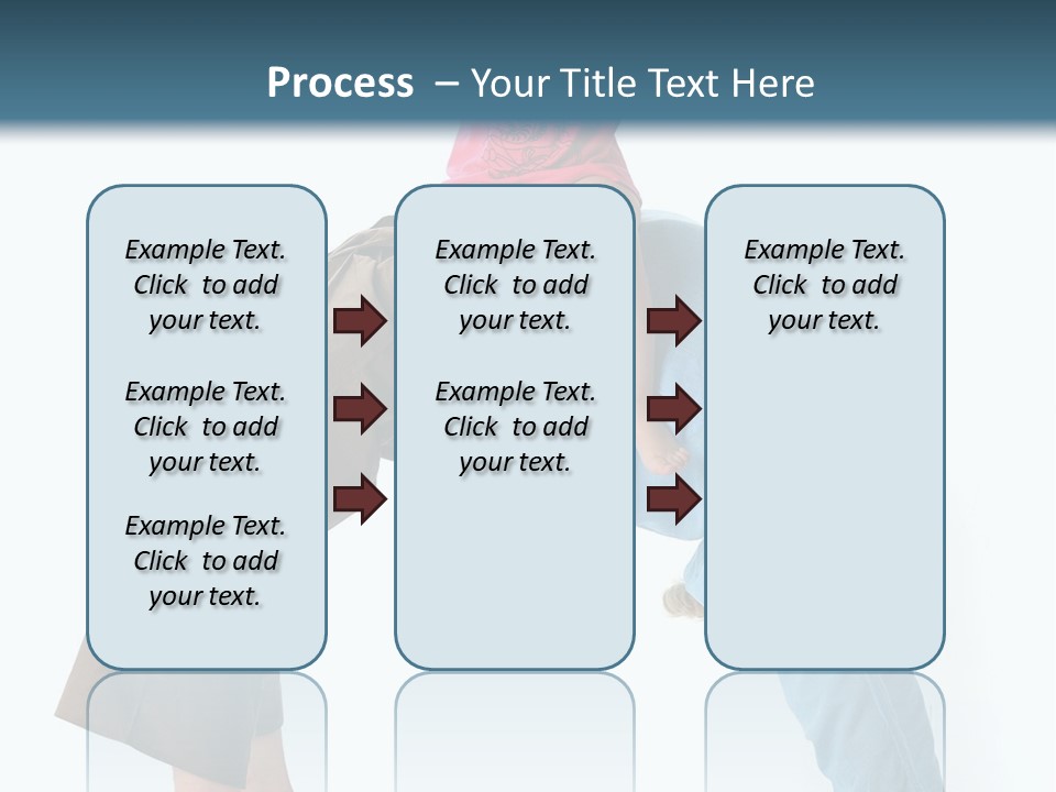 A Man Holding A Little Girl On His Back PowerPoint Template