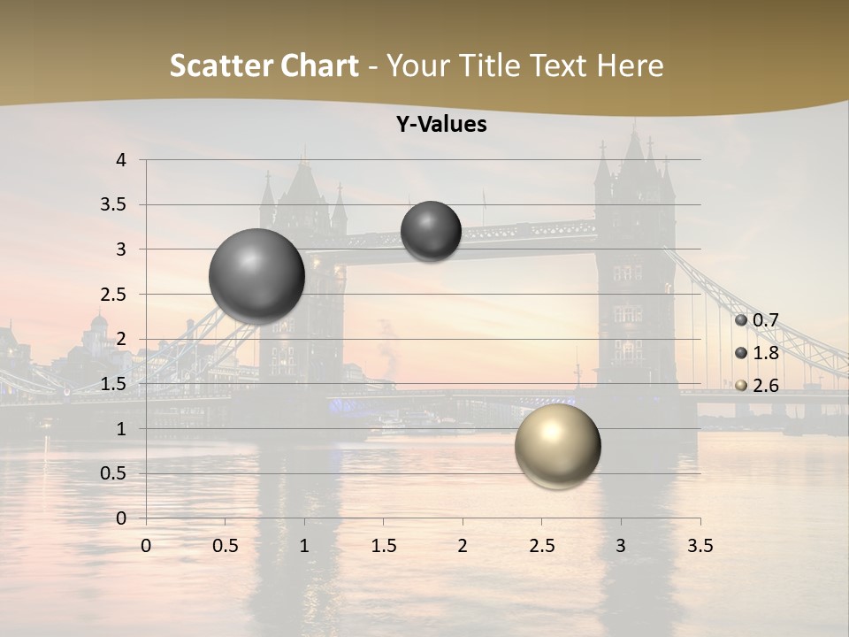 A Bridge Over A Body Of Water With A Sunset In The Background PowerPoint Template