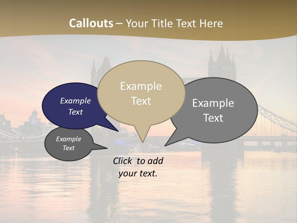 A Bridge Over A Body Of Water With A Sunset In The Background PowerPoint Template