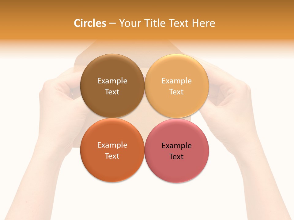A Person Holding A Piece Of Paper With A Magnet On It PowerPoint Template