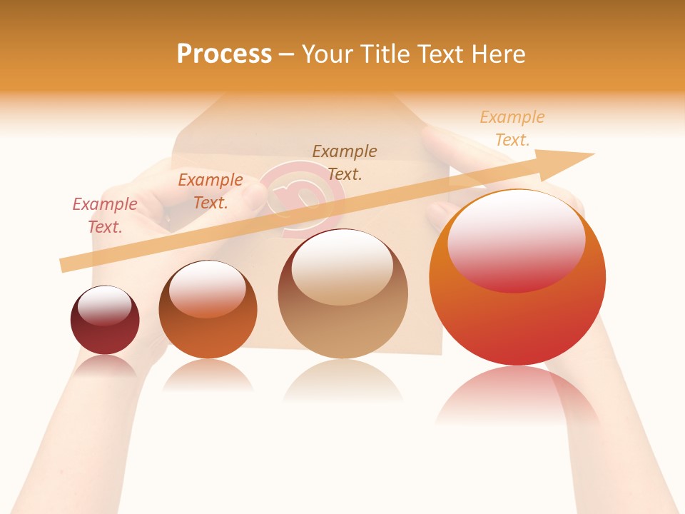 A Person Holding A Piece Of Paper With A Magnet On It PowerPoint Template