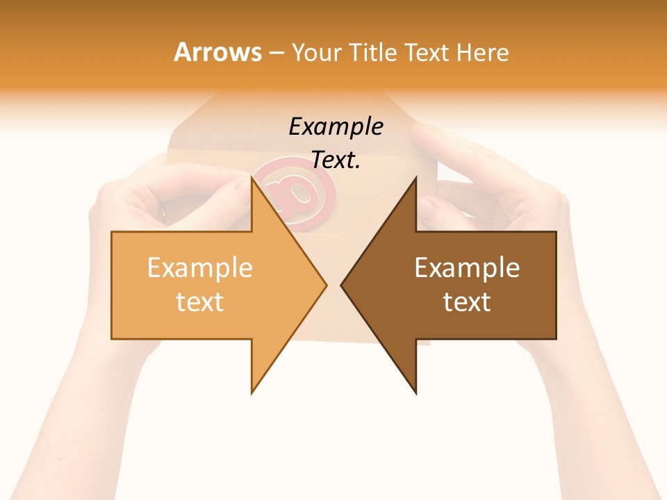 A Person Holding A Piece Of Paper With A Magnet On It PowerPoint Template