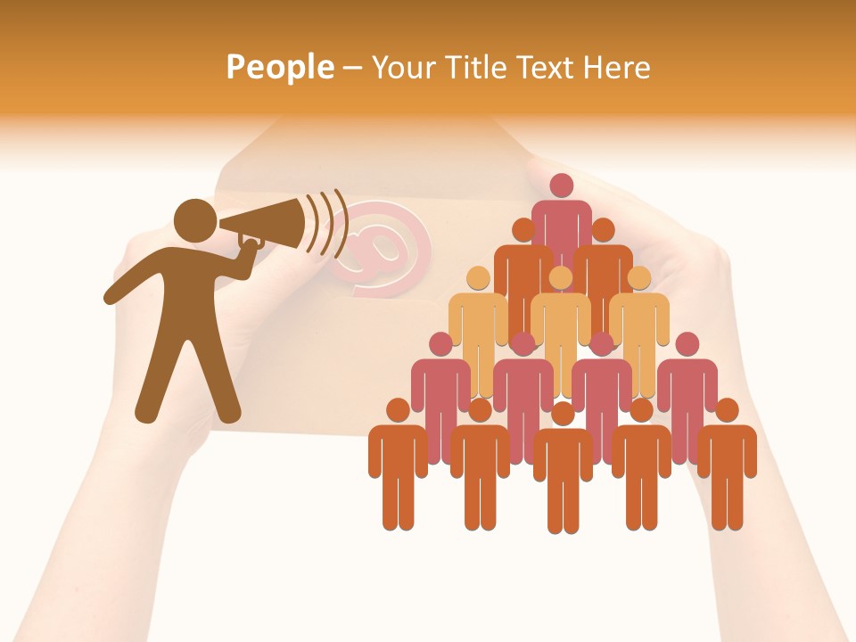 A Person Holding A Piece Of Paper With A Magnet On It PowerPoint Template