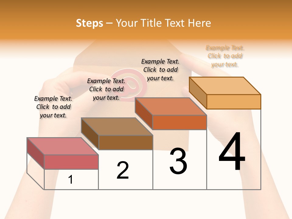 A Person Holding A Piece Of Paper With A Magnet On It PowerPoint Template