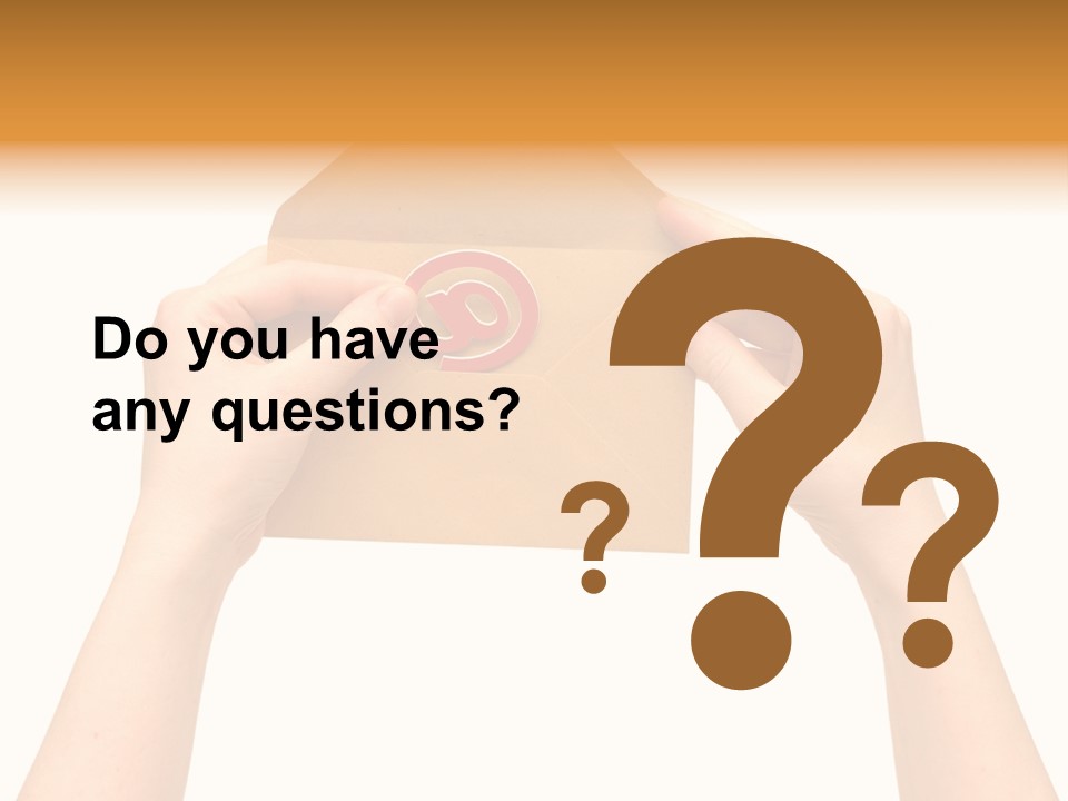 A Person Holding A Piece Of Paper With A Magnet On It PowerPoint Template
