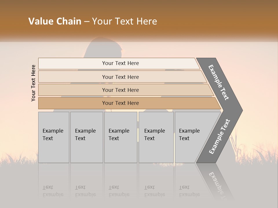 A Woman Sitting Next To A Dog On Top Of A Field PowerPoint Template