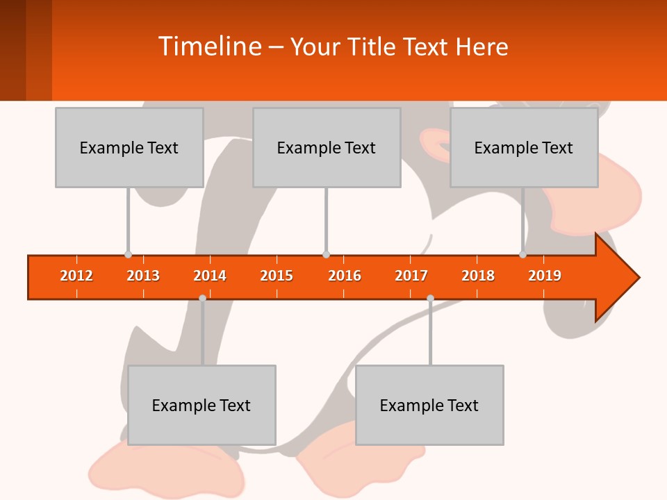 A Cartoon Penguin With A Name Tag On It PowerPoint Template