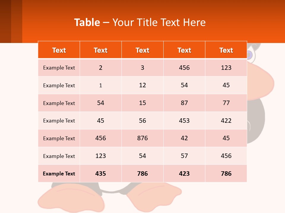 A Cartoon Penguin With A Name Tag On It PowerPoint Template