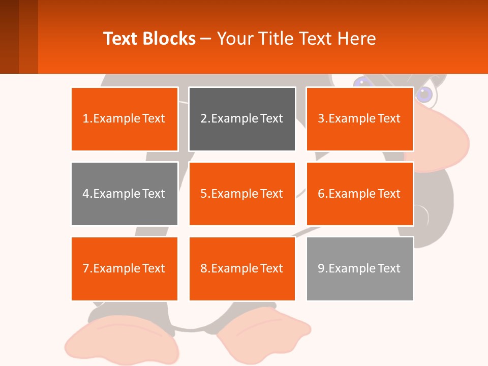 A Cartoon Penguin With A Name Tag On It PowerPoint Template