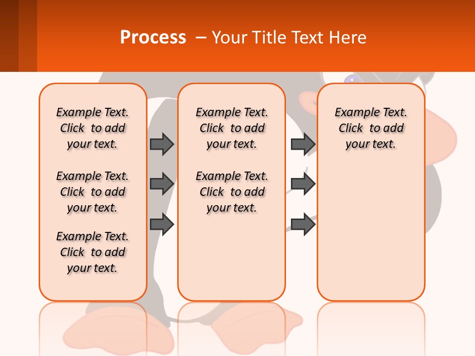 A Cartoon Penguin With A Name Tag On It PowerPoint Template