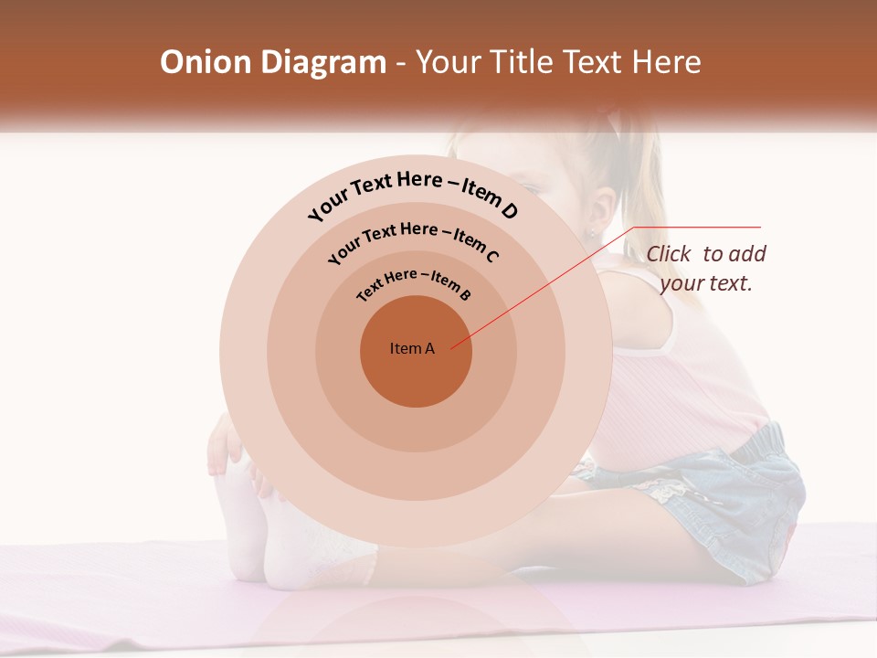 A Little Girl Sitting On A Mat With Her Feet On The Ground PowerPoint Template