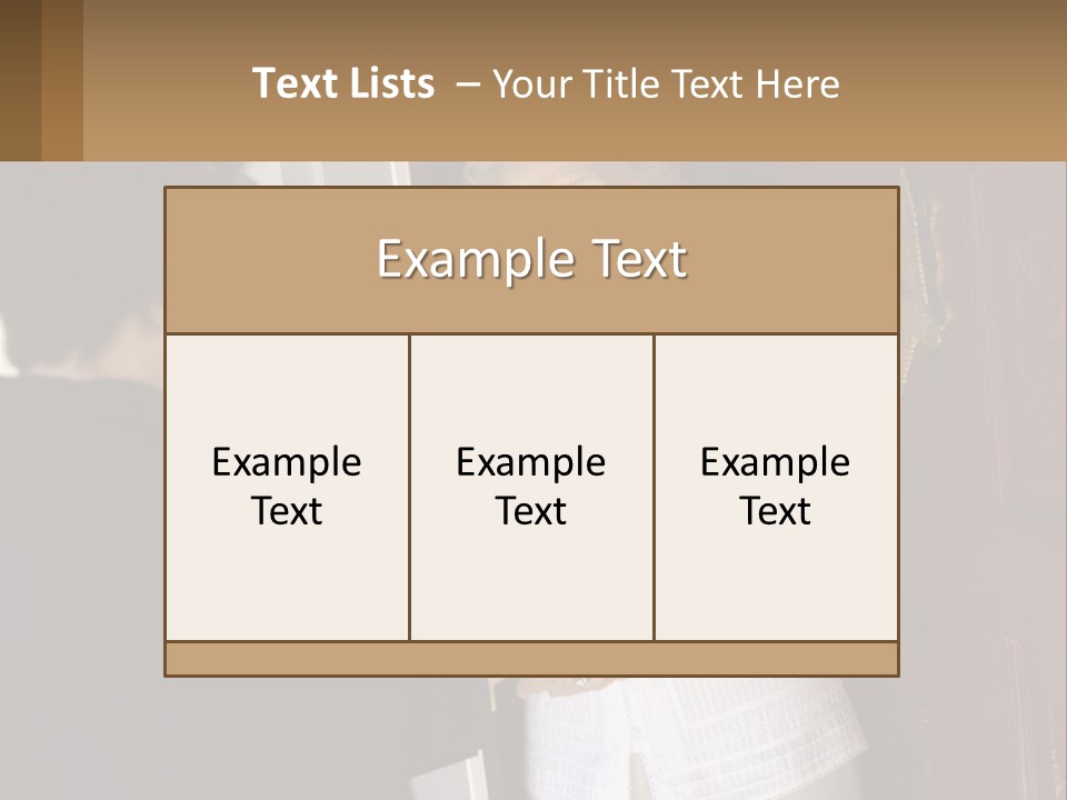 An Elderly Woman Shaking Hands With A Woman In Front Of A Red Door PowerPoint Template