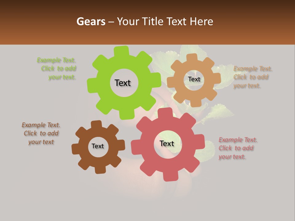 A Person Holding A Plant In Their Hand PowerPoint Template