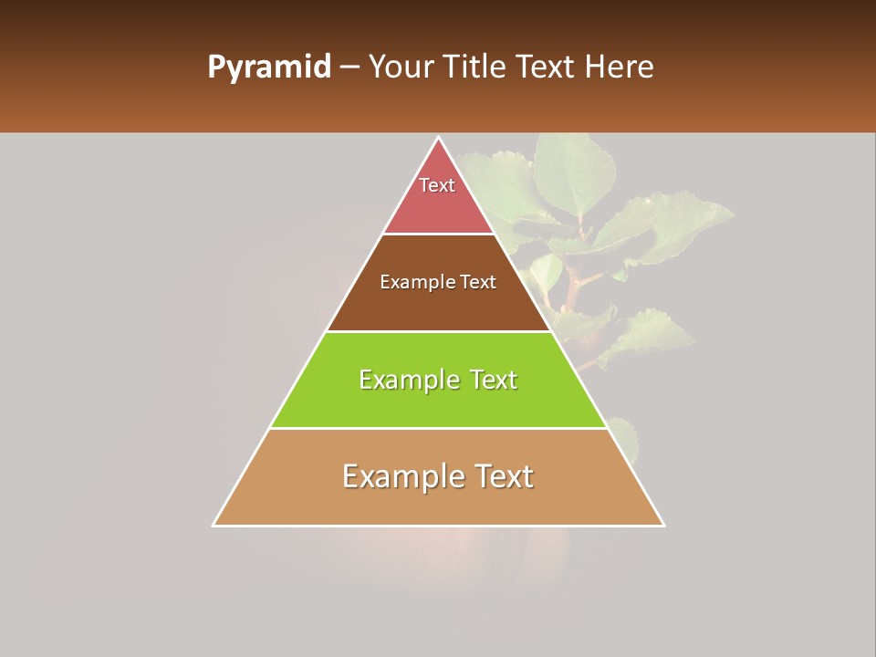 A Person Holding A Plant In Their Hand PowerPoint Template