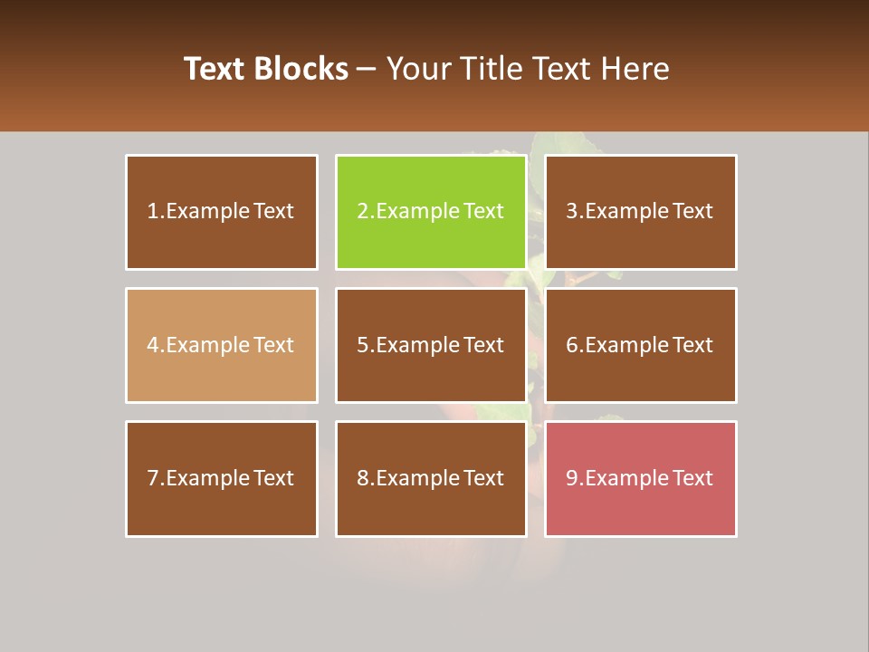 A Person Holding A Plant In Their Hand PowerPoint Template