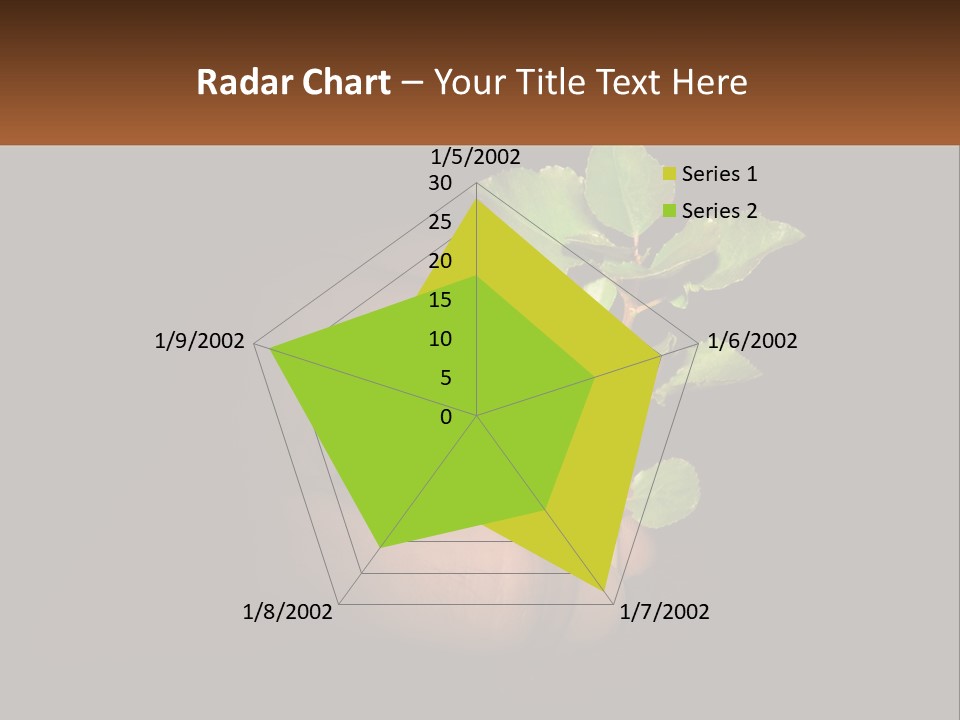 A Person Holding A Plant In Their Hand PowerPoint Template