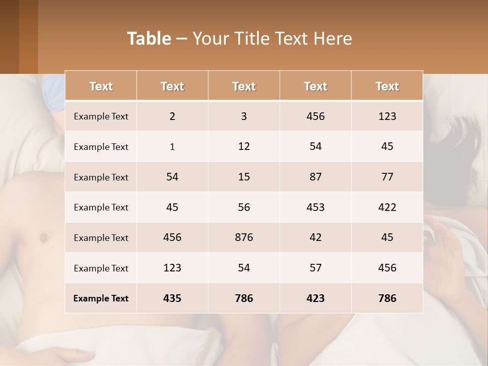 A Man And A Woman Laying In Bed With A Blindfold On Their Eyes PowerPoint Template