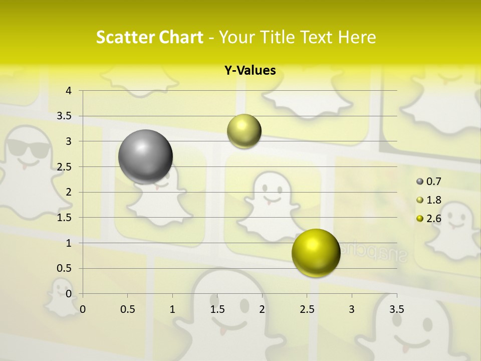 A Wall With A Bunch Of Stickers On It PowerPoint Template