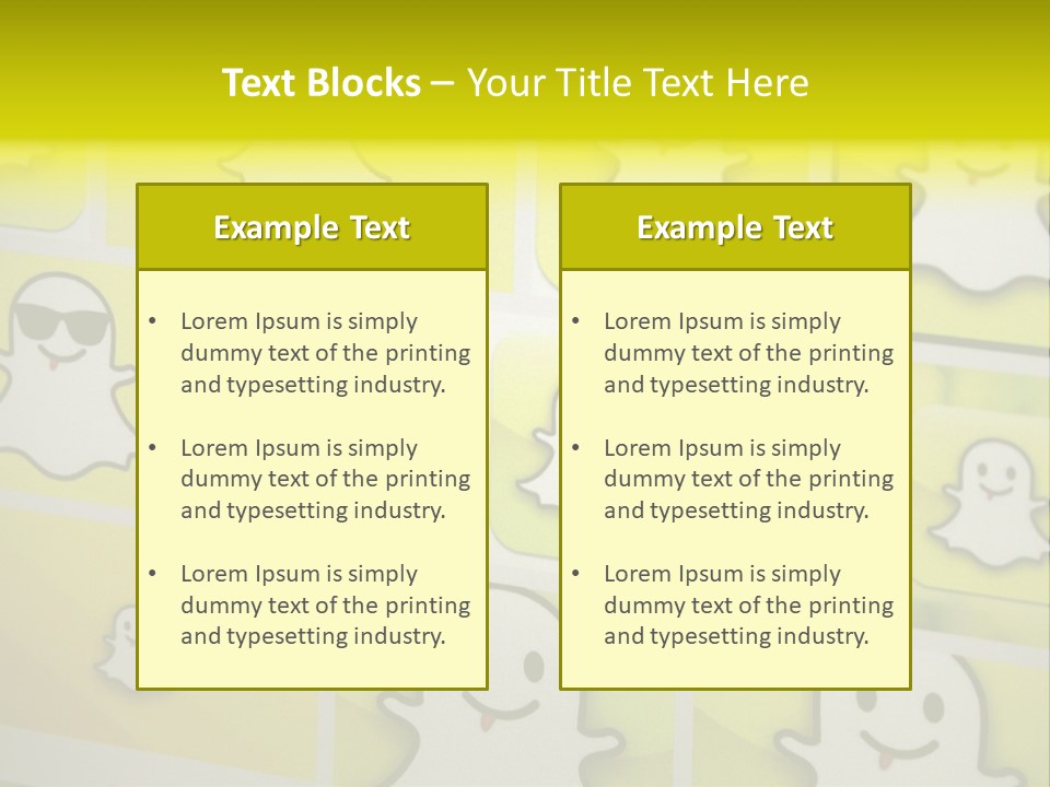 A Wall With A Bunch Of Stickers On It PowerPoint Template