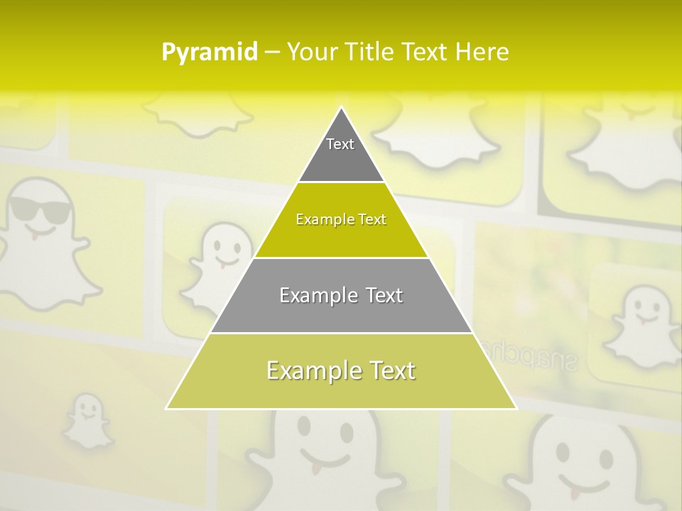 A Wall With A Bunch Of Stickers On It PowerPoint Template