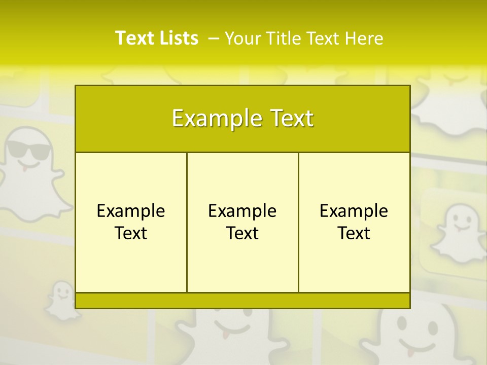 A Wall With A Bunch Of Stickers On It PowerPoint Template