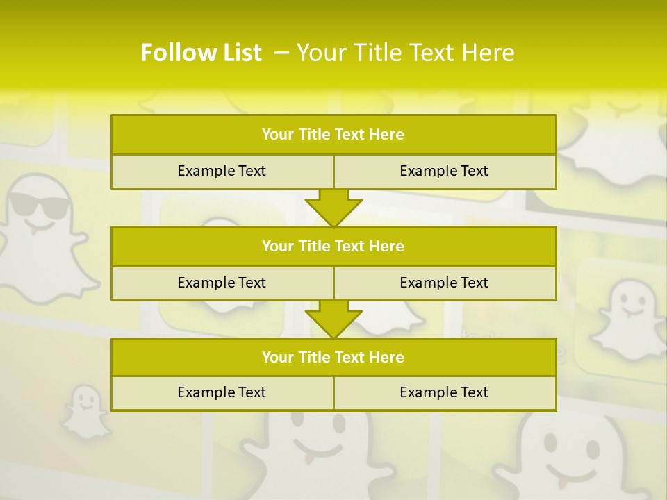 A Wall With A Bunch Of Stickers On It PowerPoint Template