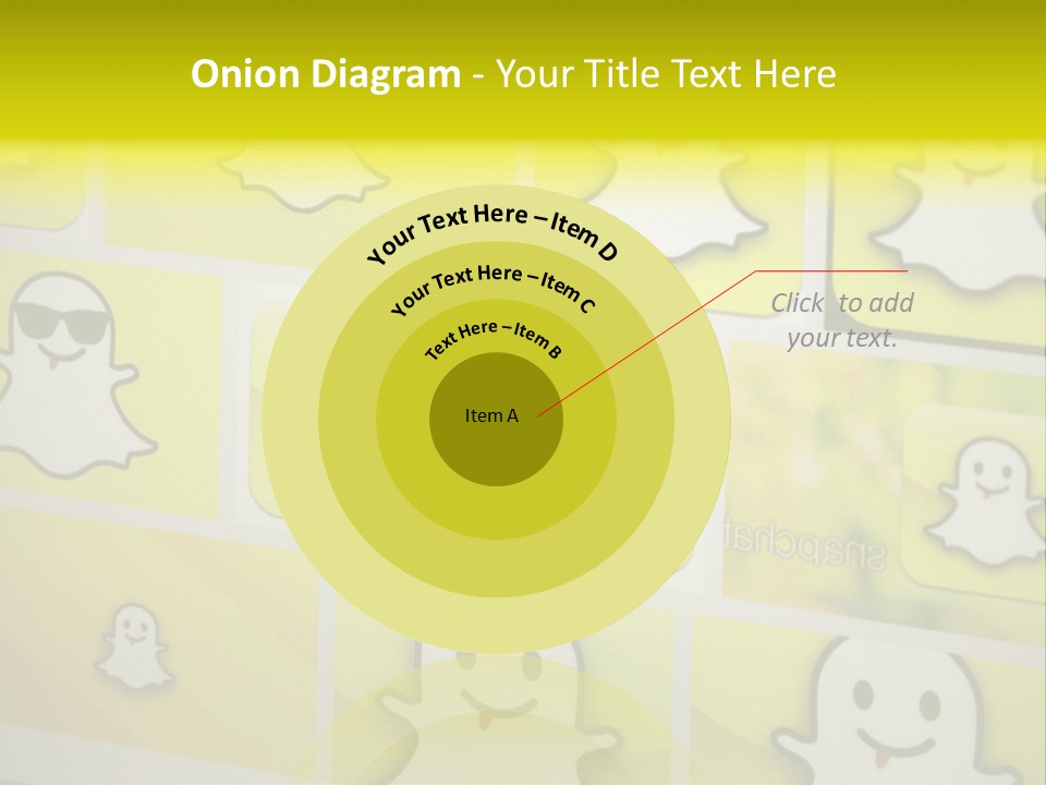 A Wall With A Bunch Of Stickers On It PowerPoint Template